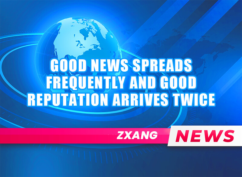 Good news spreads frequently and good reputation arrives twice